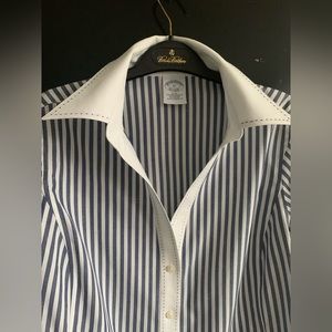 Classic fit cotton stripe shirt, good condition